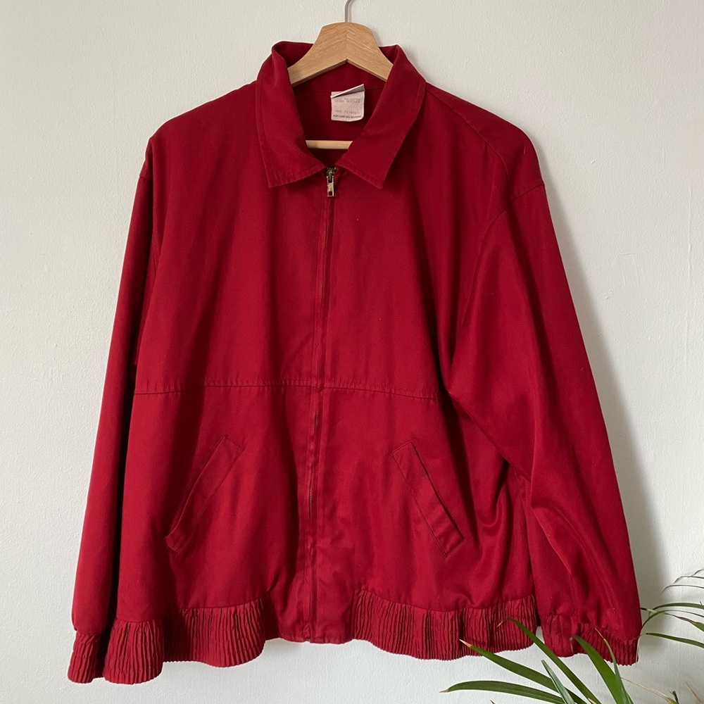 Red Athletic Coat